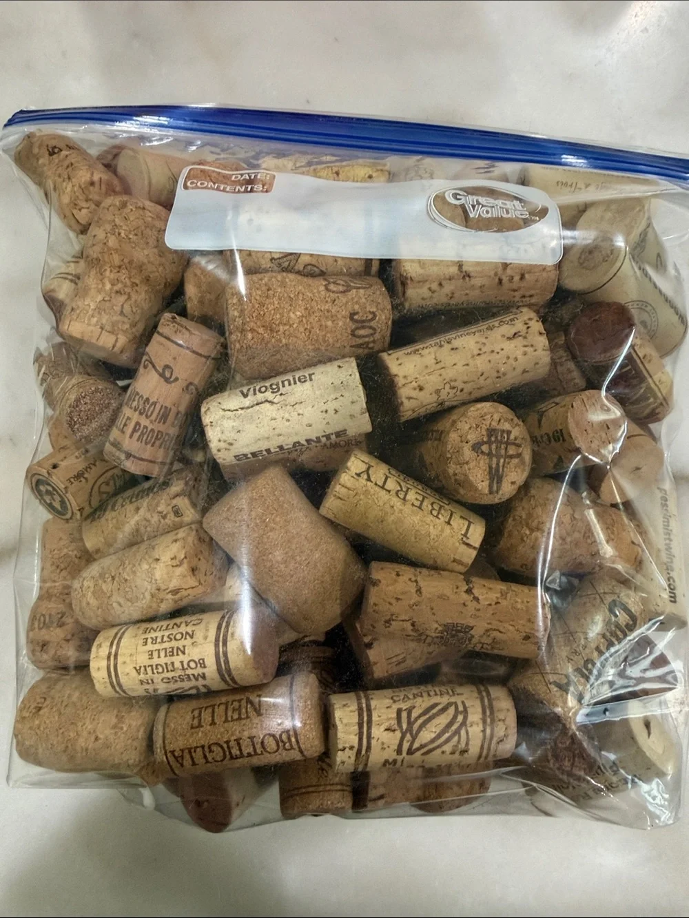 Natural Cork Wine Bottle Stoppers - Bulk Pack 100 count